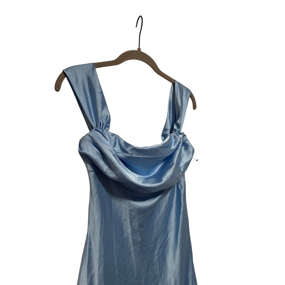 Beginning Boutique Ella Light Blue Off Shoulder Dress S - Picture 3 of 8